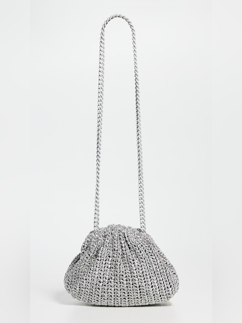 Maria La Rosa Mini Game Crochet Glow Shoulder Bag